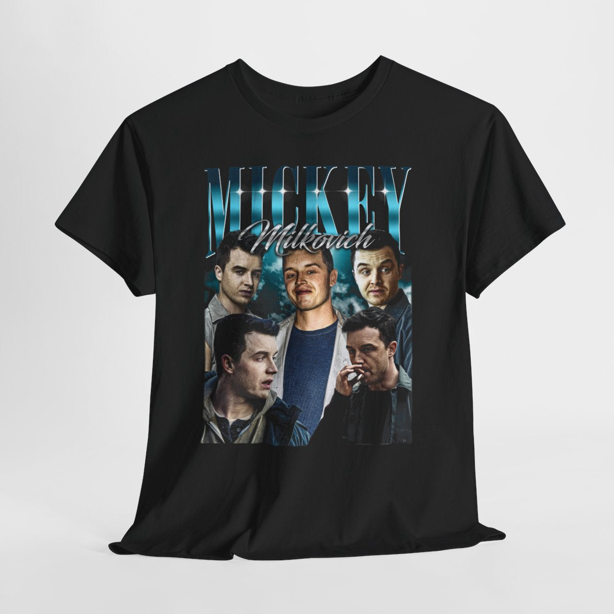 Mickey Milkovich Shamless TV Series Vintage T-Shirt, Homage Retro 90s Graphic, Ideal Gift for TV Series and Movies Enthusiasts