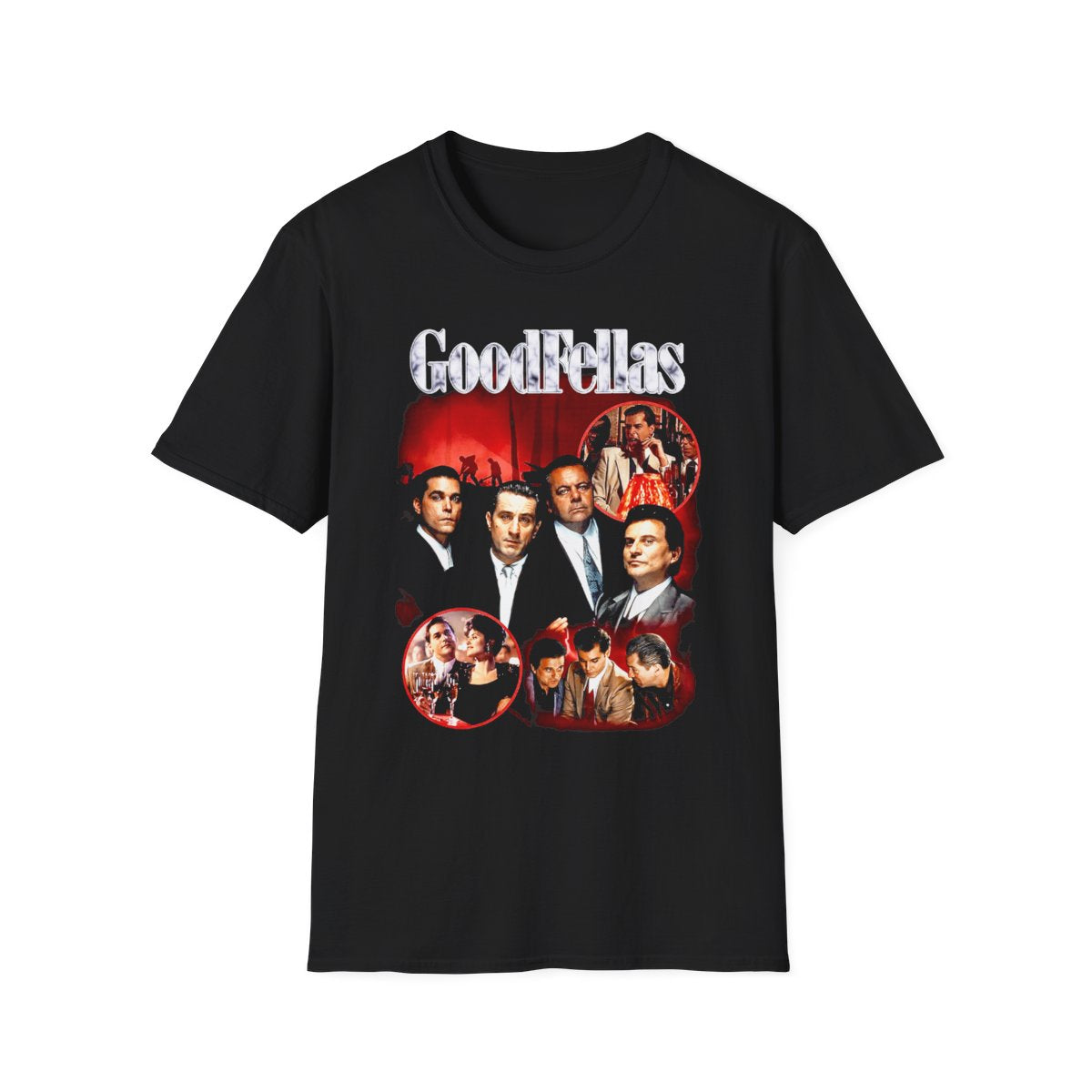 Retro Goodfellas Movie 1990 T-Shirt, Vintage Movie Poster Tee, Mafia Gangster Merch, Scorsese EKC003, Unisex Shirt, 90s Memorabilia