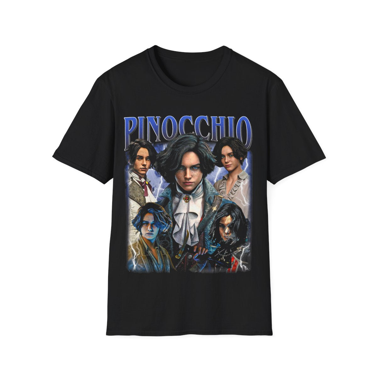 Pinocchio lies of p  Vintage T-Shirt, Gift For Woman and Man Unisex T-Shirt