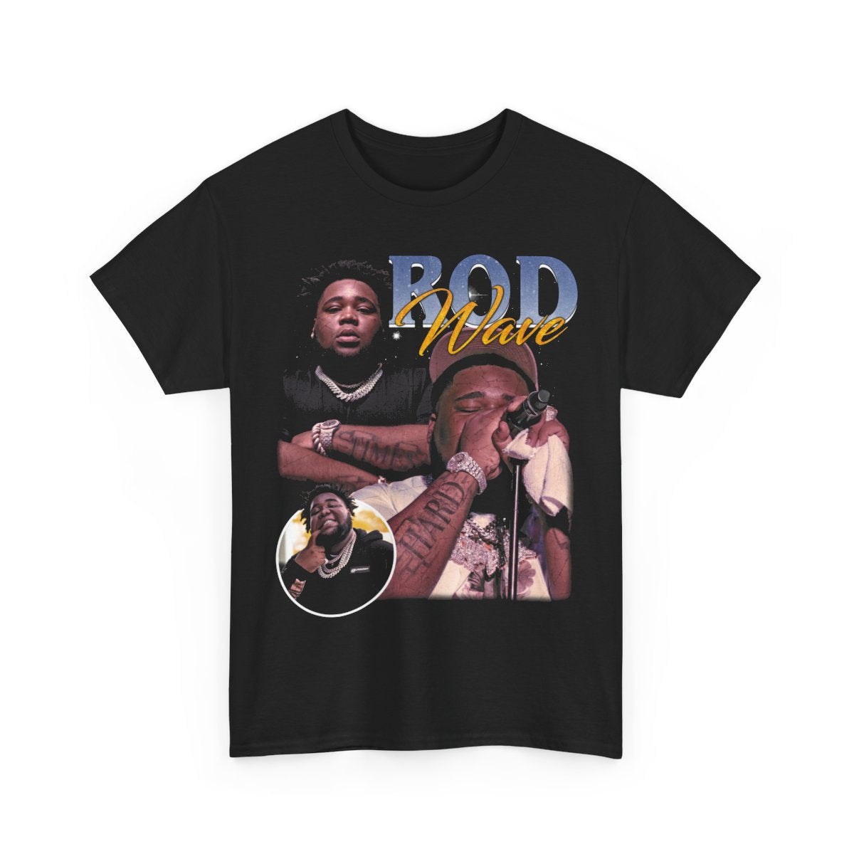 Rod Wave T-Shirt Vintage Y2K Rap Tee Streetwear Graphic, Unisex Fan Merch Gift, Concert Music Shirt, Hip Hop Aesthetic Top for Men and Women