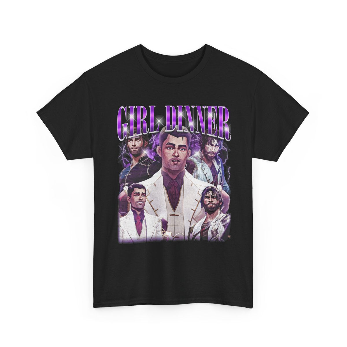 Girl Dinner Jayce Arcane LOL Unisex Heavy Cotton Tee - Witchy Goth Blogger Halloween Shirt, Dark Gothic Retro Clothing, Spooky Graphic