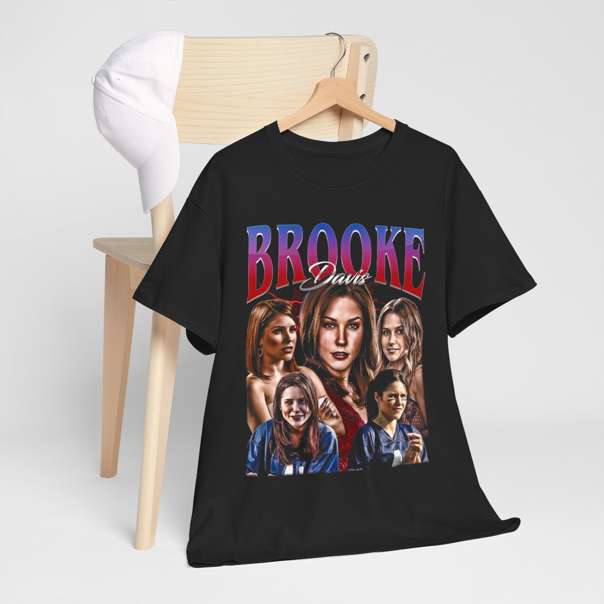 Brooke Davis One Tree Hill Vintage Tshirt – Nostalgic 2000s TV Fan Shirt Gift, One Tree Hill TV Show Unisex Tshirt, Gift for Women and Men