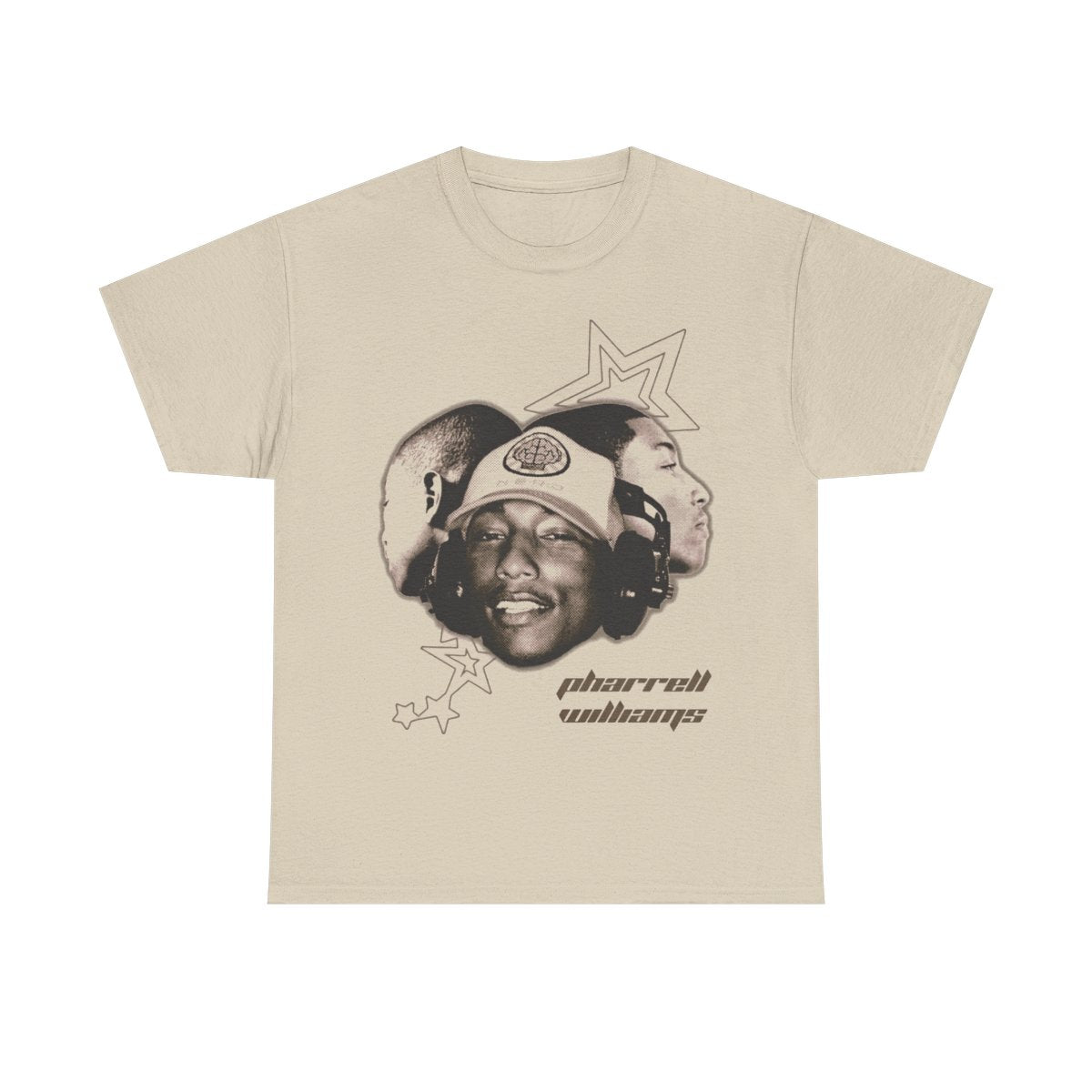 Limited Pharrell Williams Y2k Insipired Vintage Unisex Heavy Cotton Tee