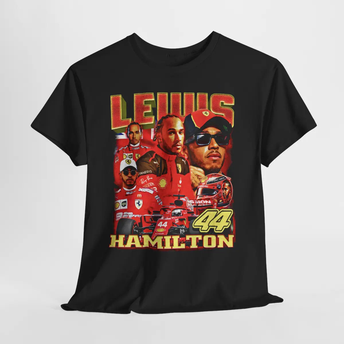 Lewis Hamilton Vintage Shirt, Retro Racing T-Shirt, 1 Fan Gift, Classic Car Enthusiast Tee, Motorsport Apparel, Clothing Comfort Colors
