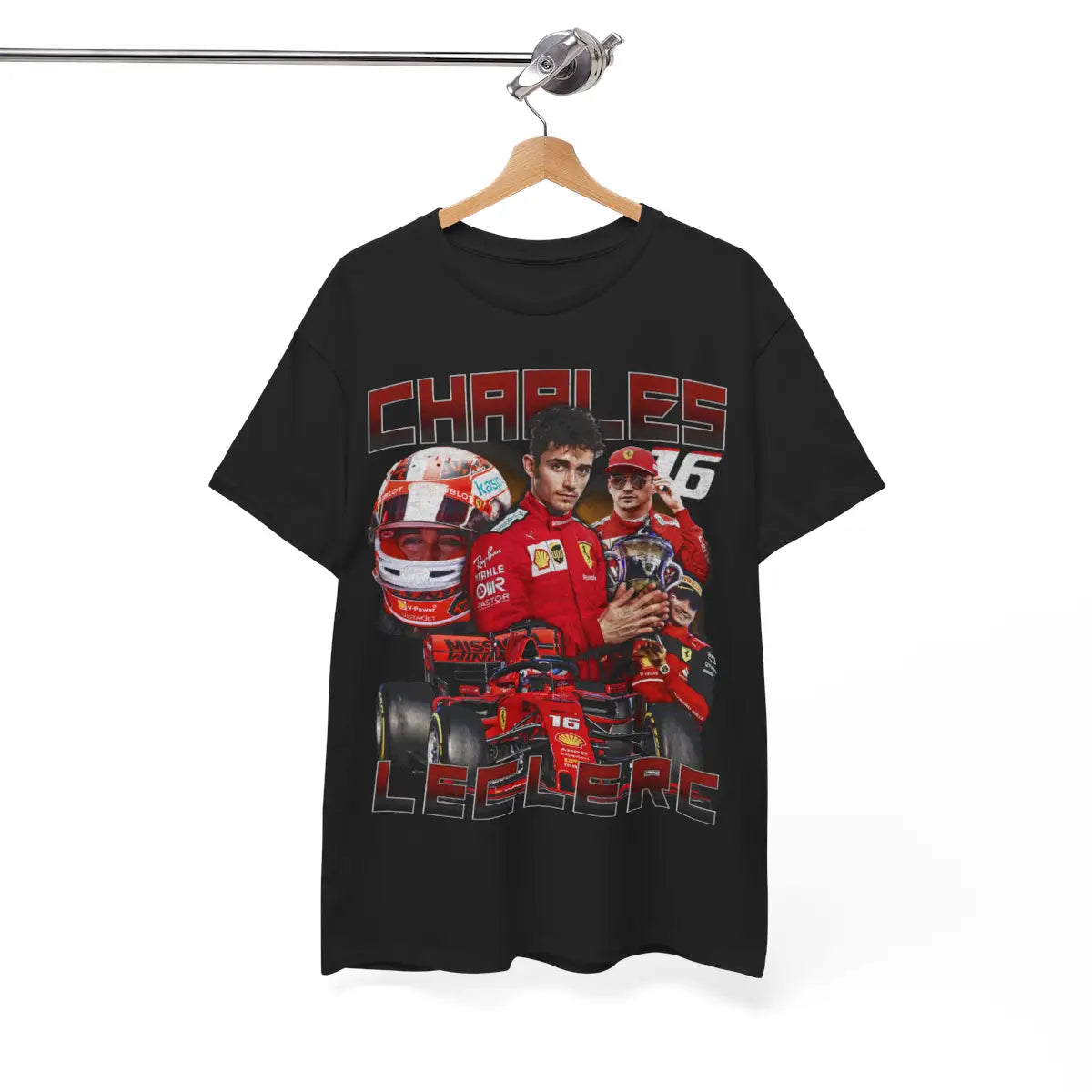 Charles Leclerc Formula One T-shirt, F1 Fan Shirt, Racing Enthusiast Gift, Motorsport Tee, Formula 1 Apparel, Race Car Lover Top