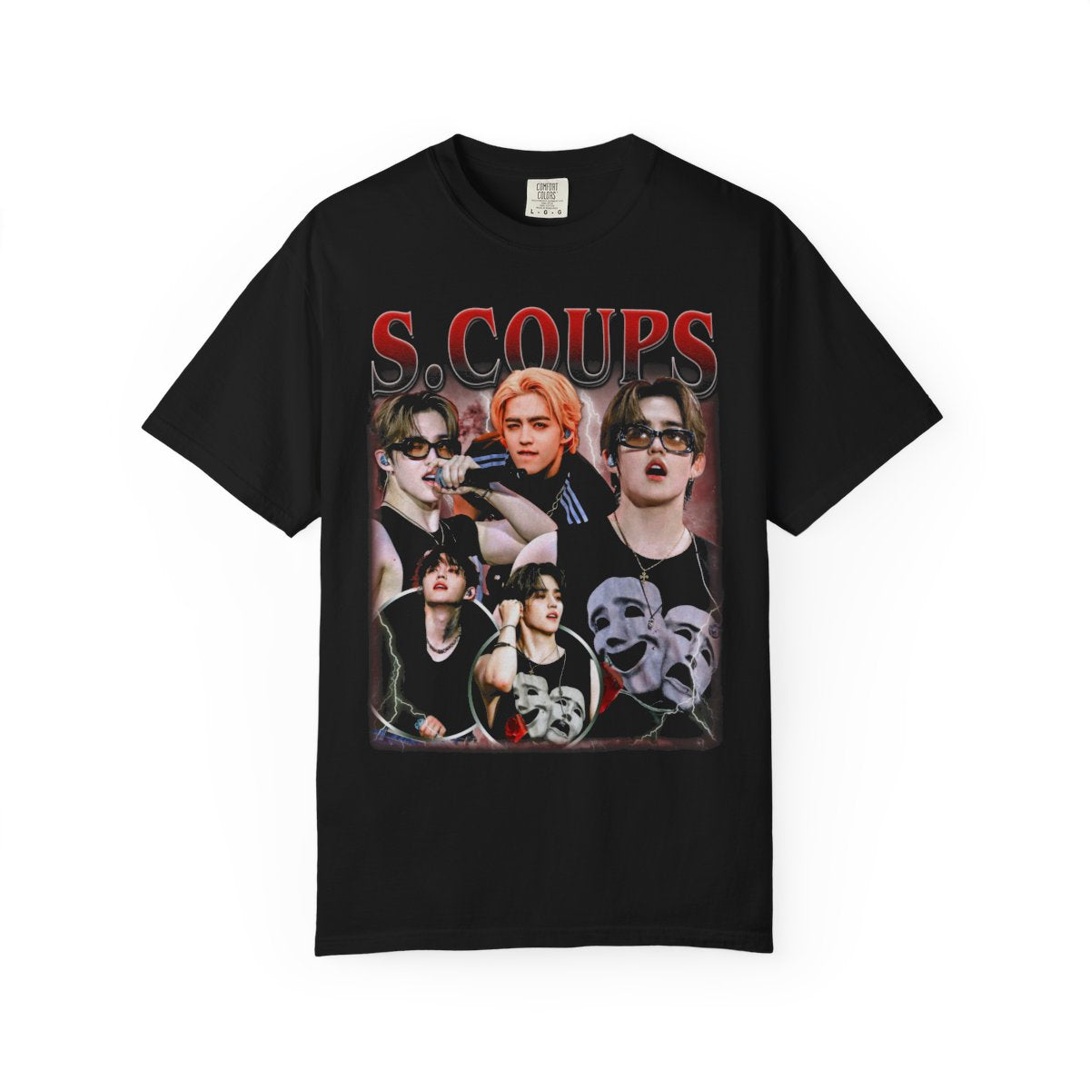 S.Coups Seventeen Vintage T-Shirt: Unisex Soft Cotton Tee