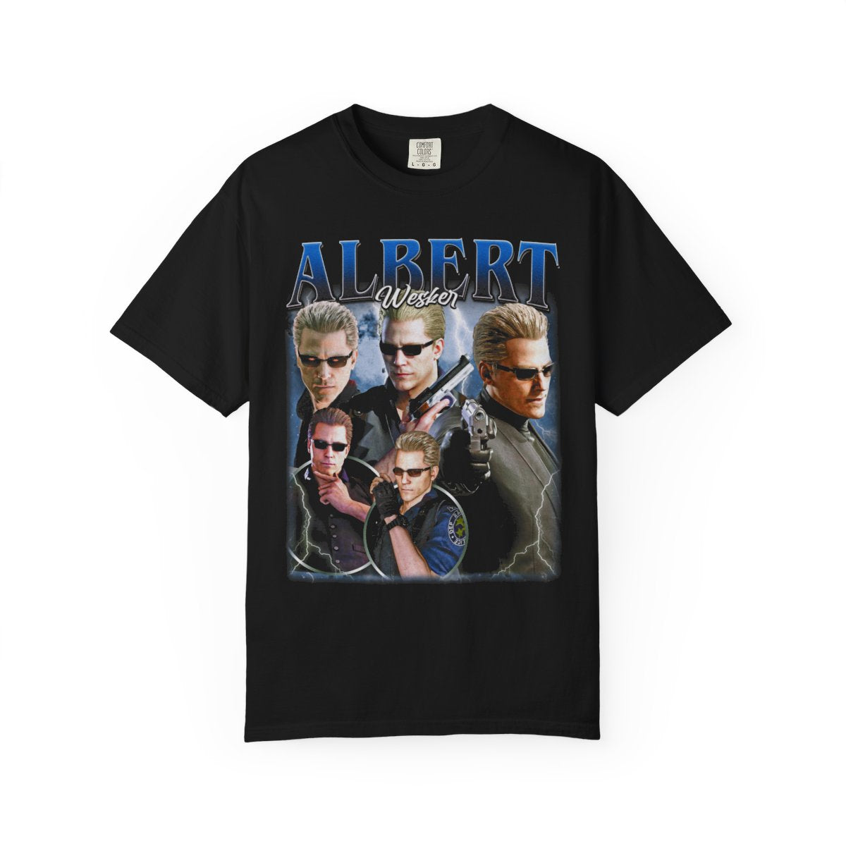 Albert Wesker Resident Evil Tee: Umbrella Corporation Villain Shirt