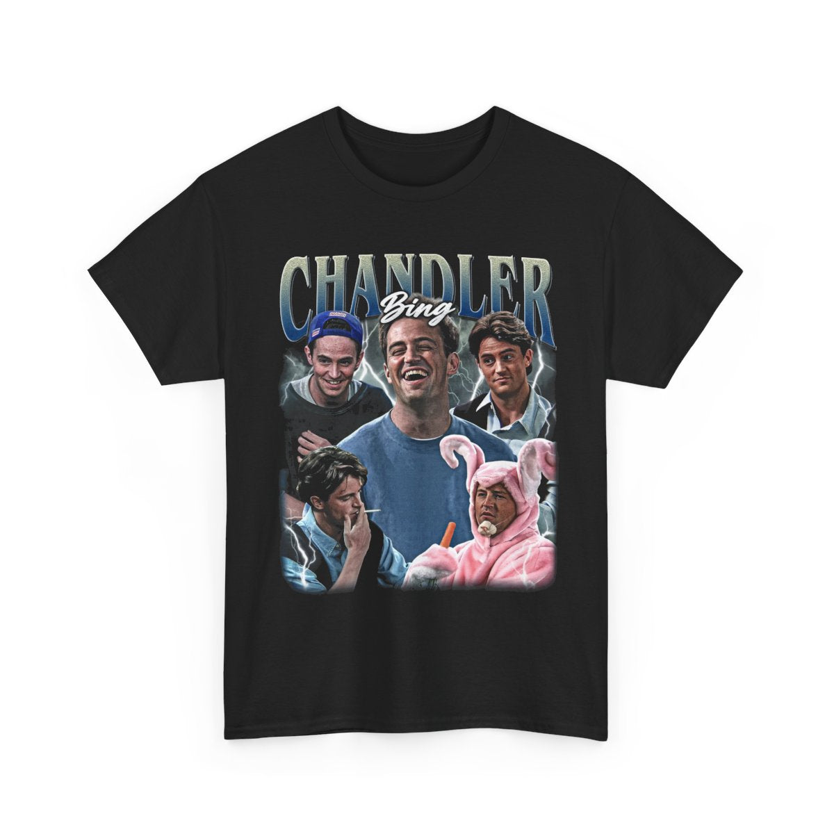 Limited Chandler Bing Shirt, Friends Vintage Unisex Heavy Cotton Tee