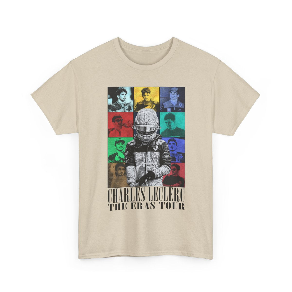 Charles Leclerc F1 Vintage T-Shirt - Unisex Formula One Tee