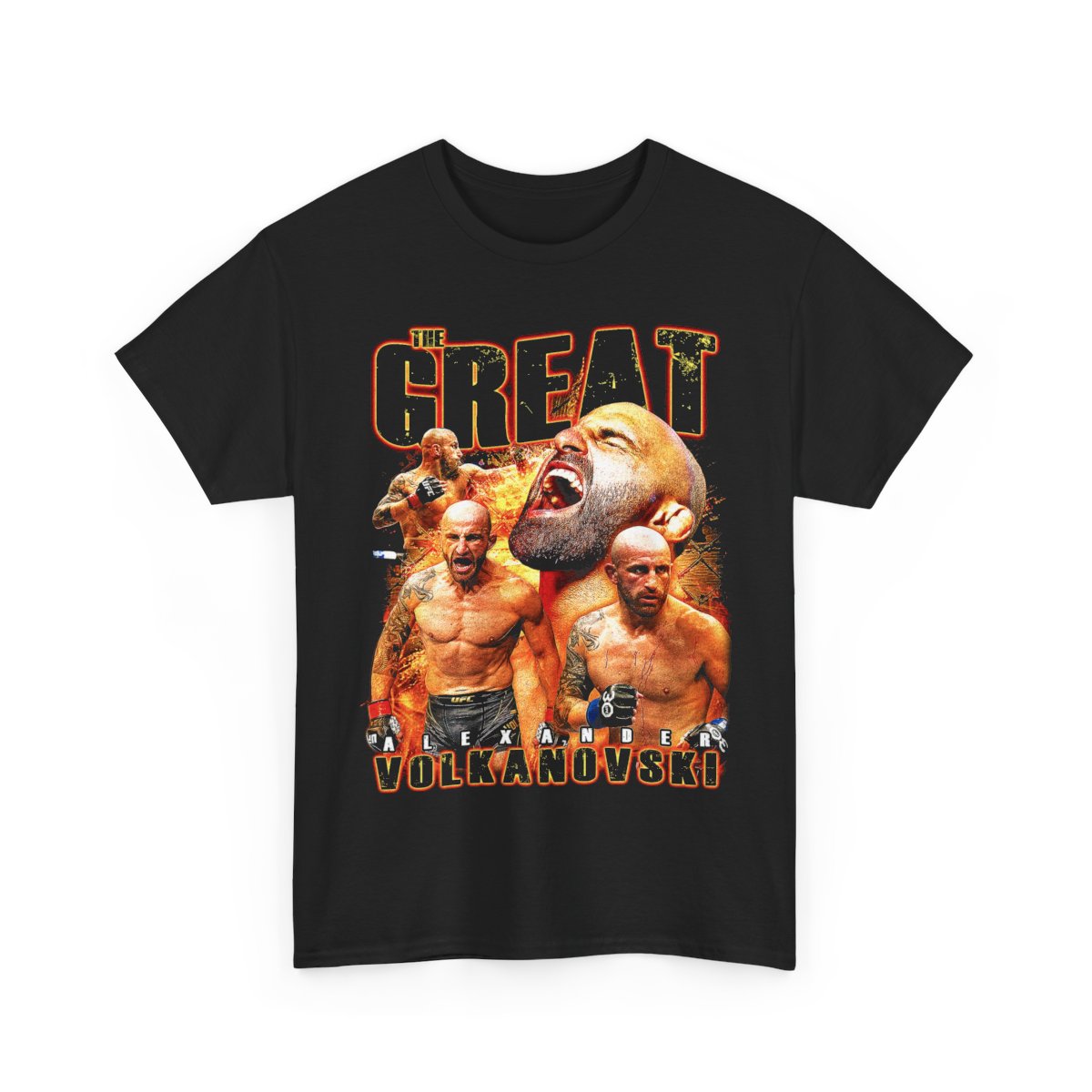 Alexander Volkanovski MMA Vintage T-Shirt: Unisex Cotton Tee Australian Mixed Martial Artist