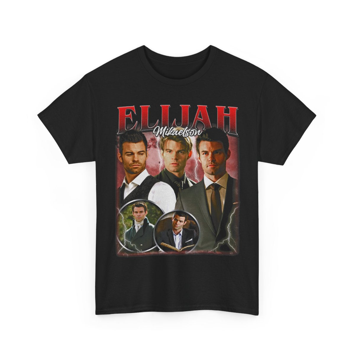 Elijah Mikaelson T-Shirt: Vampire Diaries Retro TV Show Tee