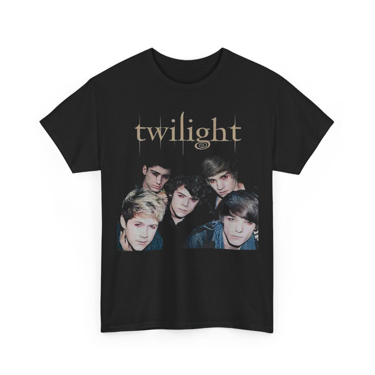 Twilight One Direction T-Shirt: Vintage Soft Cotton Colors Tee