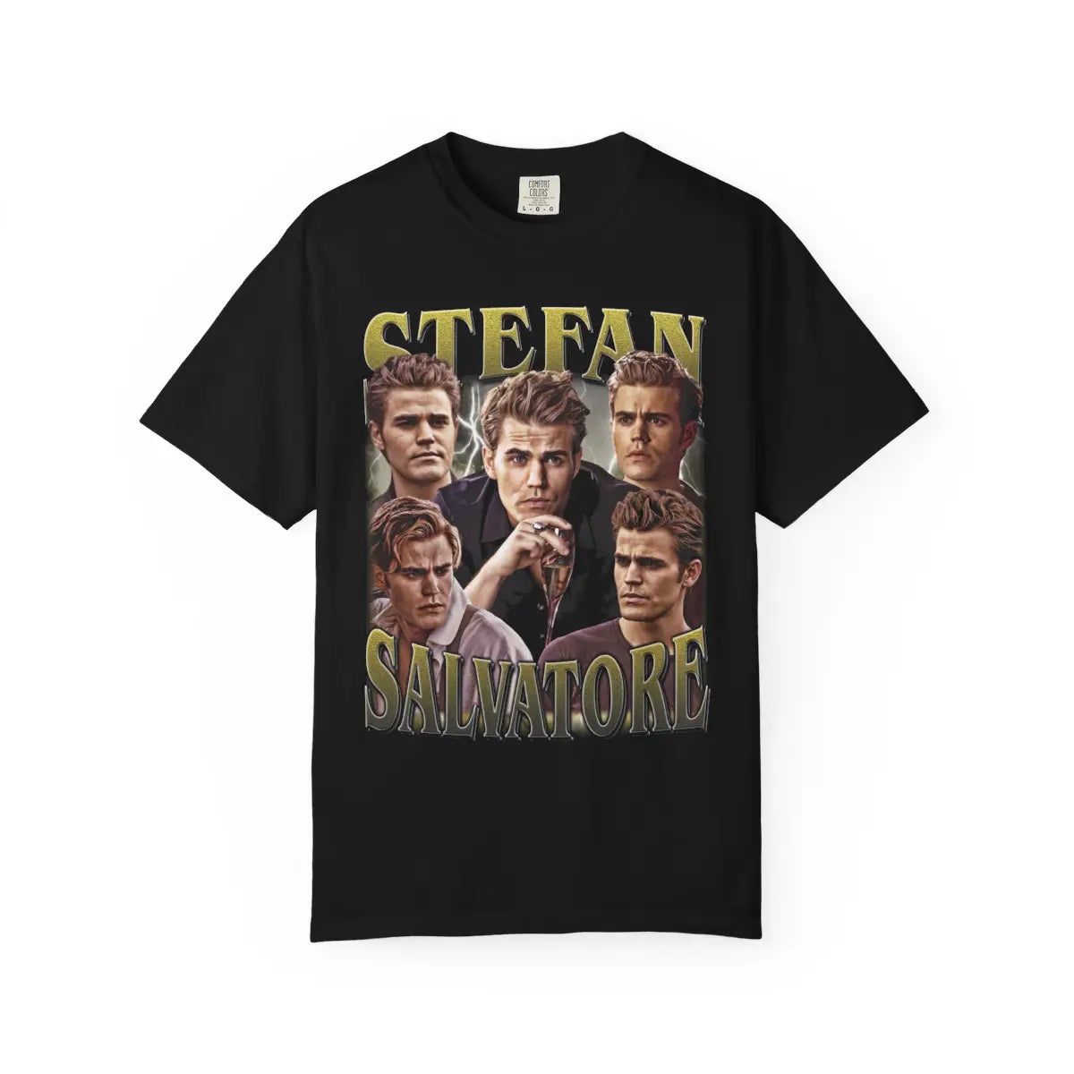 Stefan Salvatore The Vampire Diaries Vampire Brother Tee – Retro Supernatural TV Show Shirt – Gift for Fantasy Drama Fan Gothic Love Design
