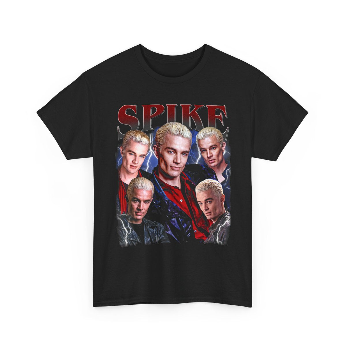 Limited Spike Shirt, Buffy the Vampire Slayer Vintage Unisex Heavy Cotton Tee