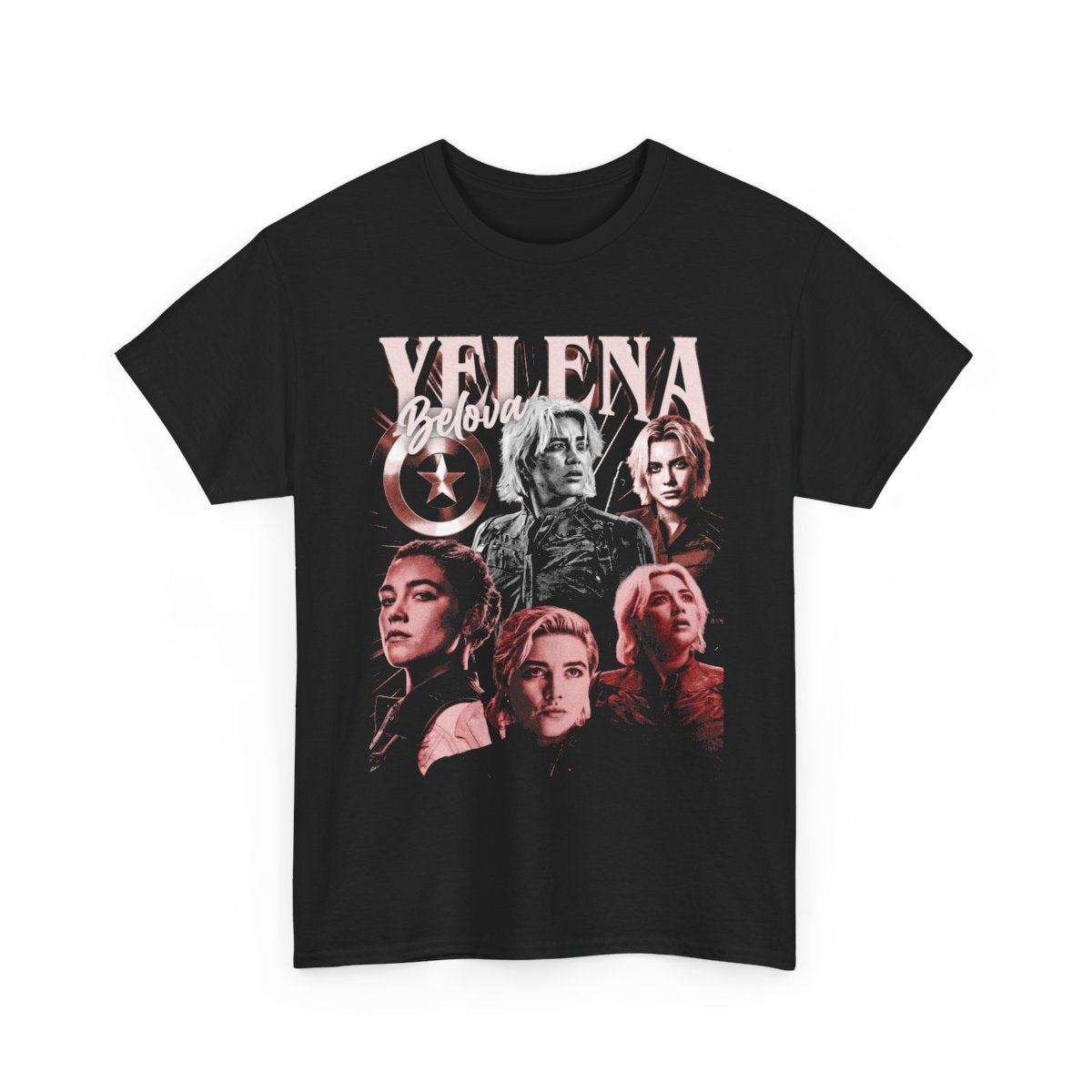 Yelena Belova Marvel Heroes Vintage Graphic Tee, Unisex Cotton Shirt for Fans