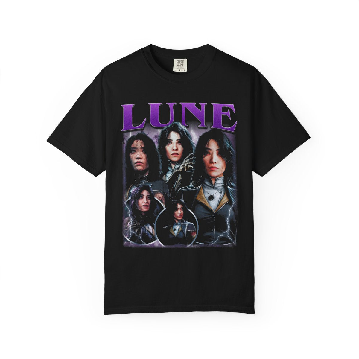Fantasy RPG Character T-Shirt: Lune Clair Obscur Expedition 33 Gamer Tee