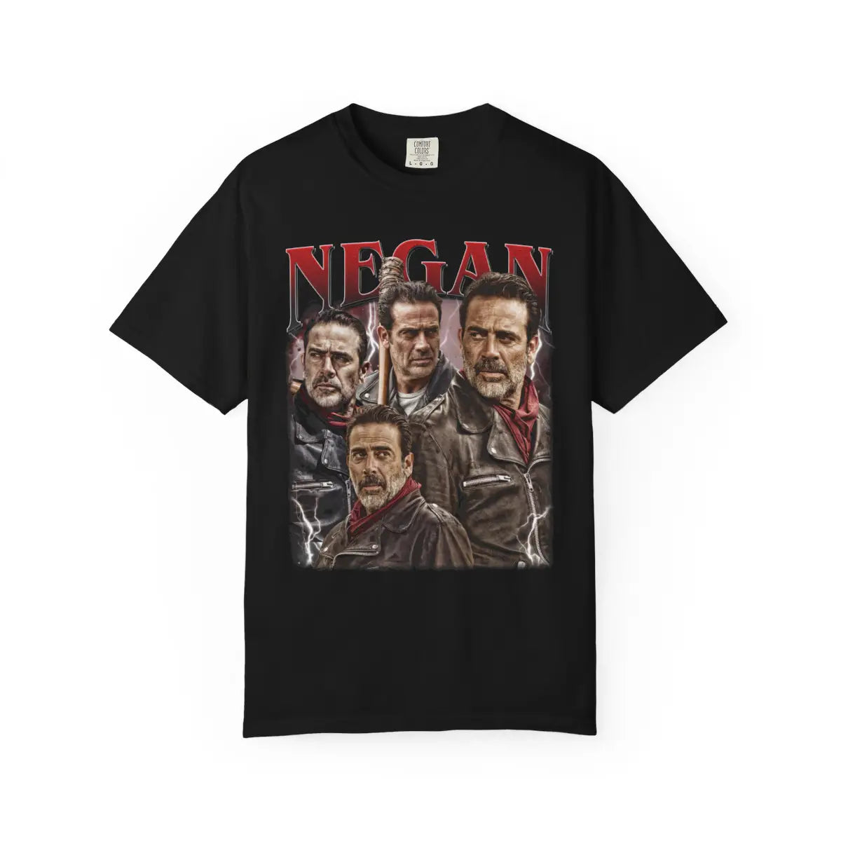 Negan The Walking Dead Graphic Tee ��� Lucille Bat Villain Shirt ��� AMC Zombie Apocalypse Merch ��� Gift for Horror TV Show Fan Survival Horror