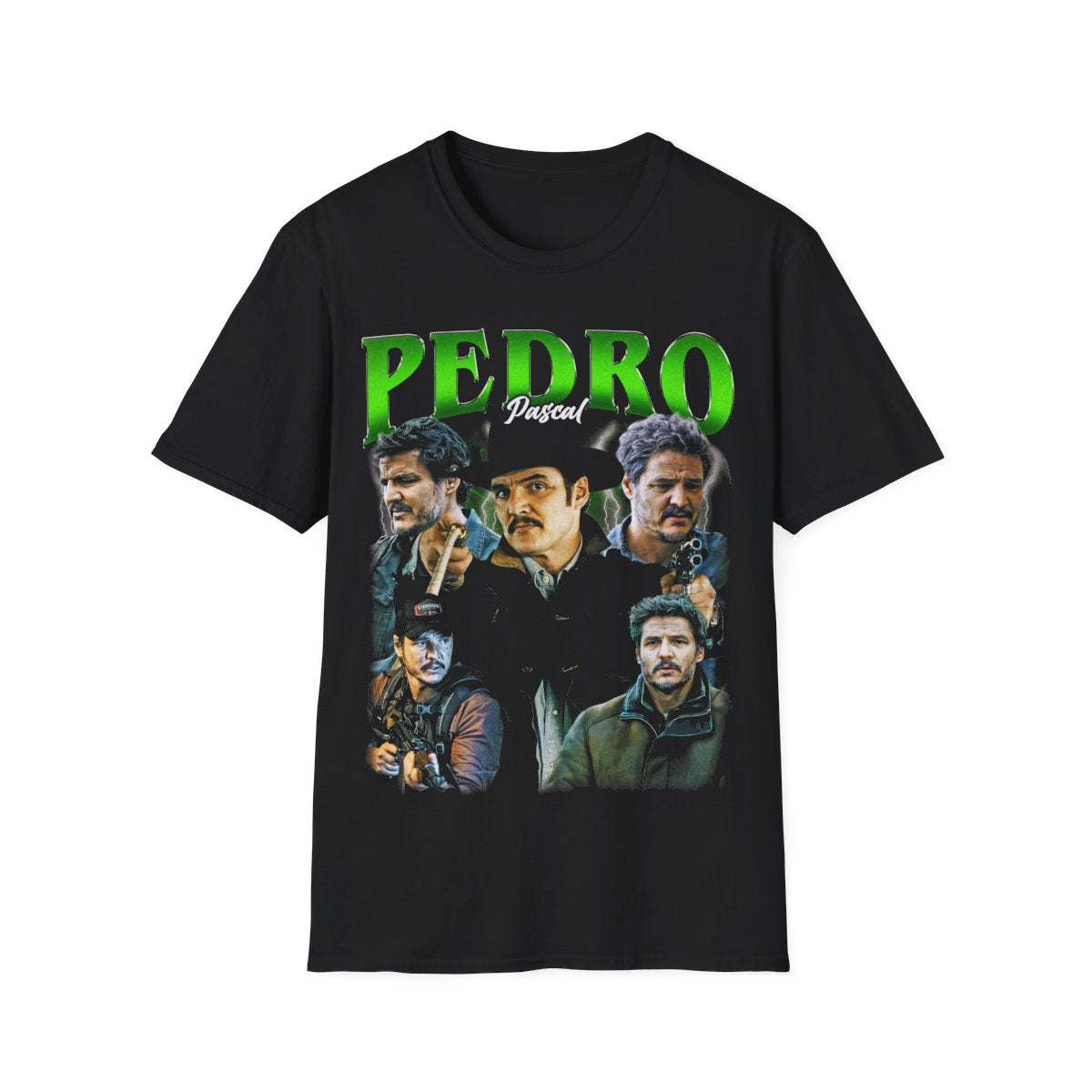 Pedro Pascal Vintage T-Shirt: Unisex Soft Cotton Tee