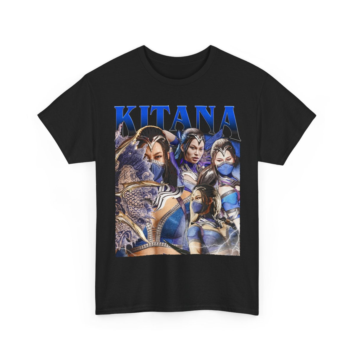 Kitana Mortal Kombat Vintage T-Shirt, Gift For Woman and Man Unisex T-Shirt