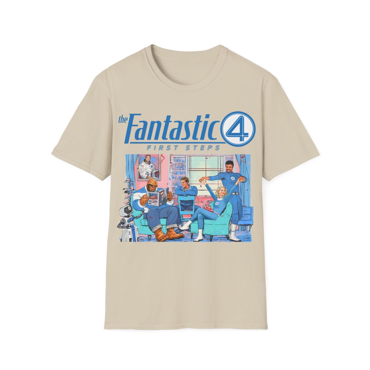 Limited The Fantastic Four First Steps Vintage T-Shirt, Gift For Woman and Man Unisex T-Shirt
