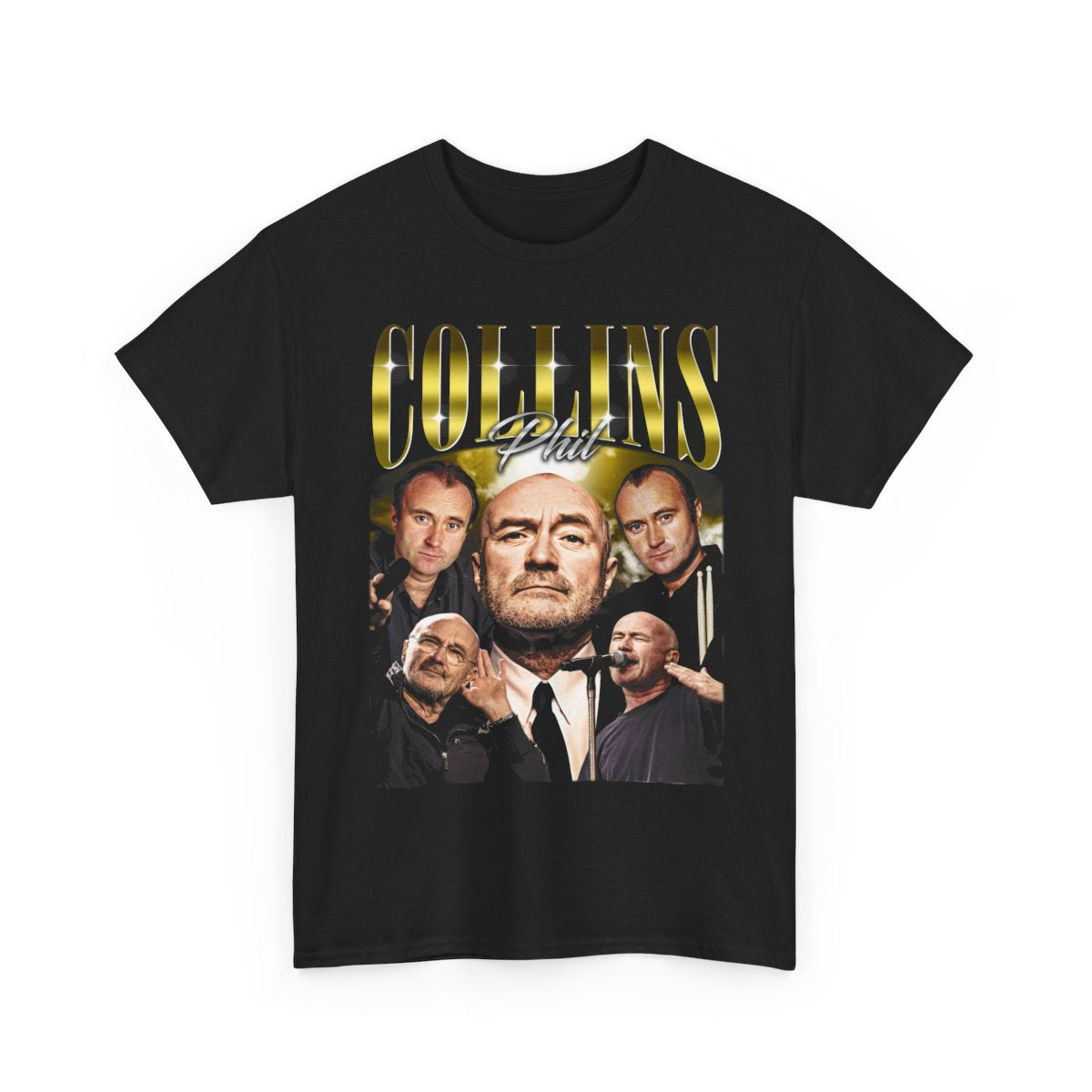 Phil Collins Musician & Songwriter Graphic Tee Genesis Rock Band Fan Shirt 80s Pop Rock Legend Merch Gift Vintage T-shirt Music Gift For Her