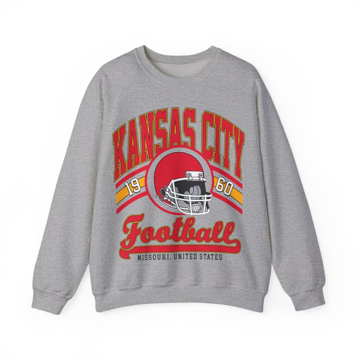 Kansas City Chiefs Football Unisex NuBlend® Crewneck Sweatshirt