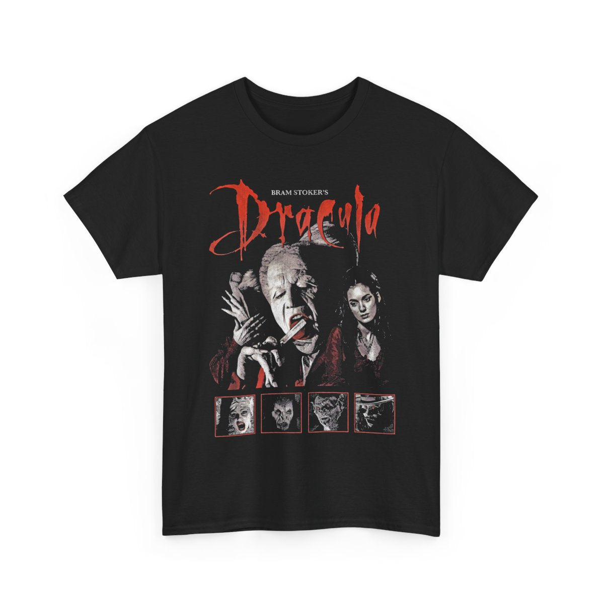 Vintage Bram Stoker's Dracula 1992 Movie T-Shirt: Unisex Horror Film Tee
