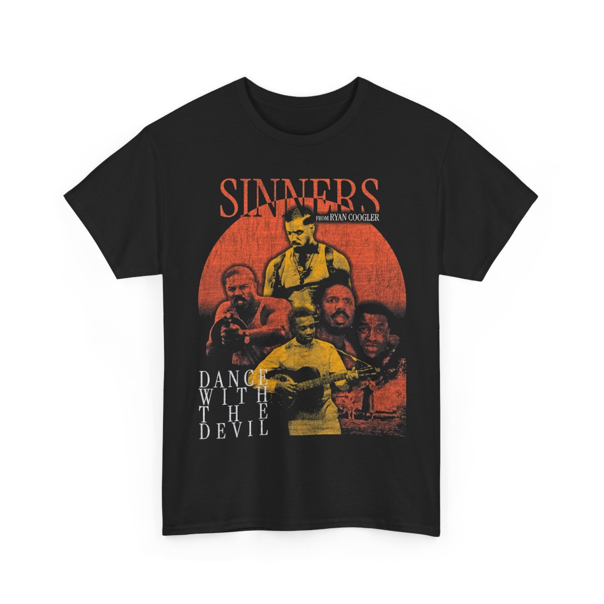 Sinners Horror Movie Tee, 2025 Scary Graphic Shirt, Dark Cinema Fan Apparel
