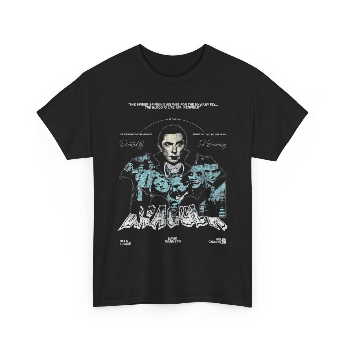 Vintage Dracula 1931 Movie Unisex T-Shirt, Classic Horror/Fantasy Tee, Halloween Costume Shirt
