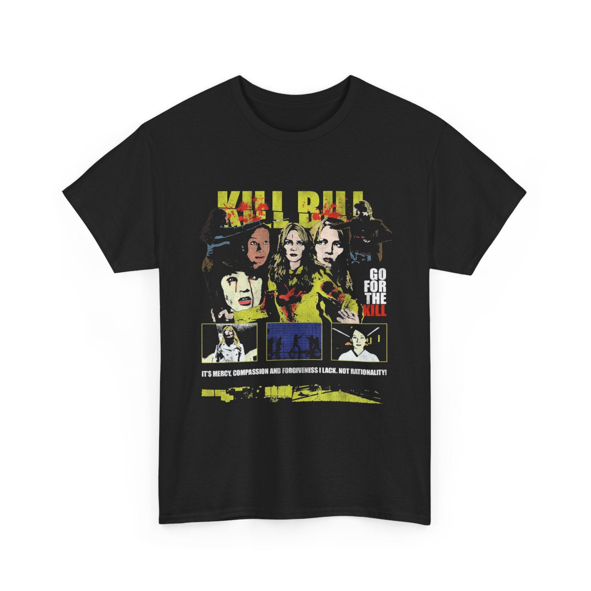 Kill Bill Action/Thriller Movie Unisex Tee, Tarantino Film Shirt, Cult Classic Graphic Top, Gift for Movie Buff, Vintage Movie Lover Gift