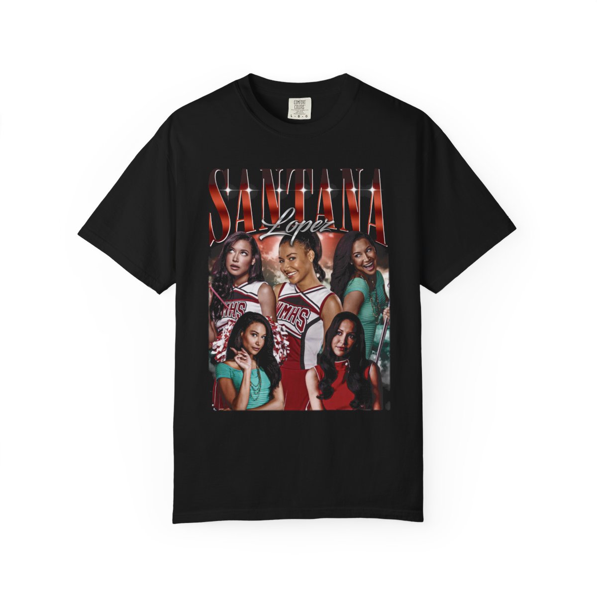 Santana Lopez Glee Vintage T-Shirt, Homage Retro 90s Graphic, Ideal Gift for TV Series and Movies Enthusiasts