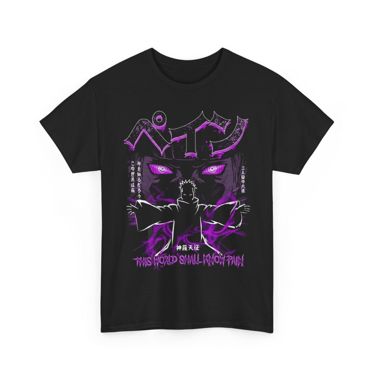 Shinra Tensei Pain Nagato anime japan Vintage T-Shirt, Gift For Woman and Man Unisex T-Shirt Naruto