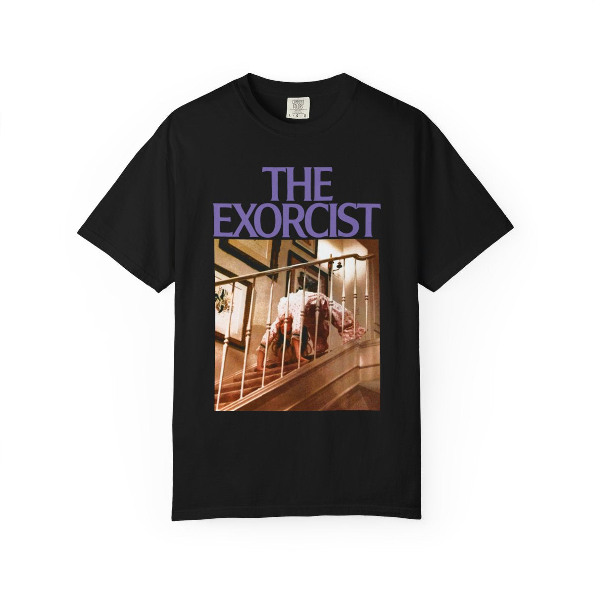 The Exorcist Stairs 1973 The Exorcist Steps Horror Movie Vintage T-Shirt