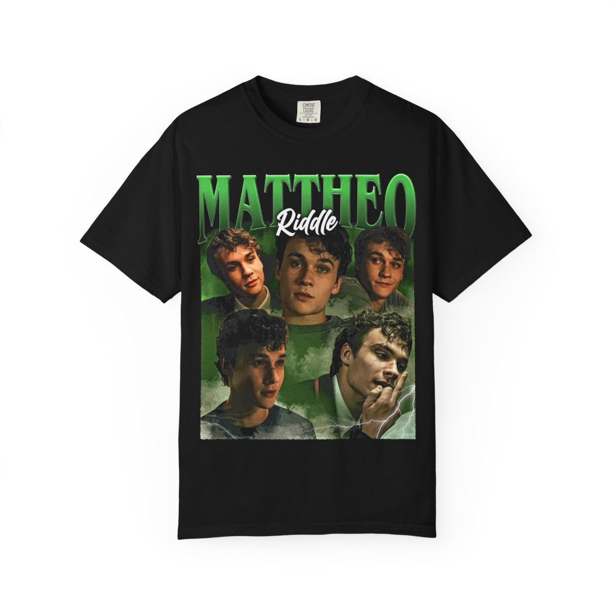 Mattheo Riddle character fanfiction Movie Vintage T-shirt Collection - TV Series - Gift For Her Unisex Heavy Tee SHDCSTMBR0012