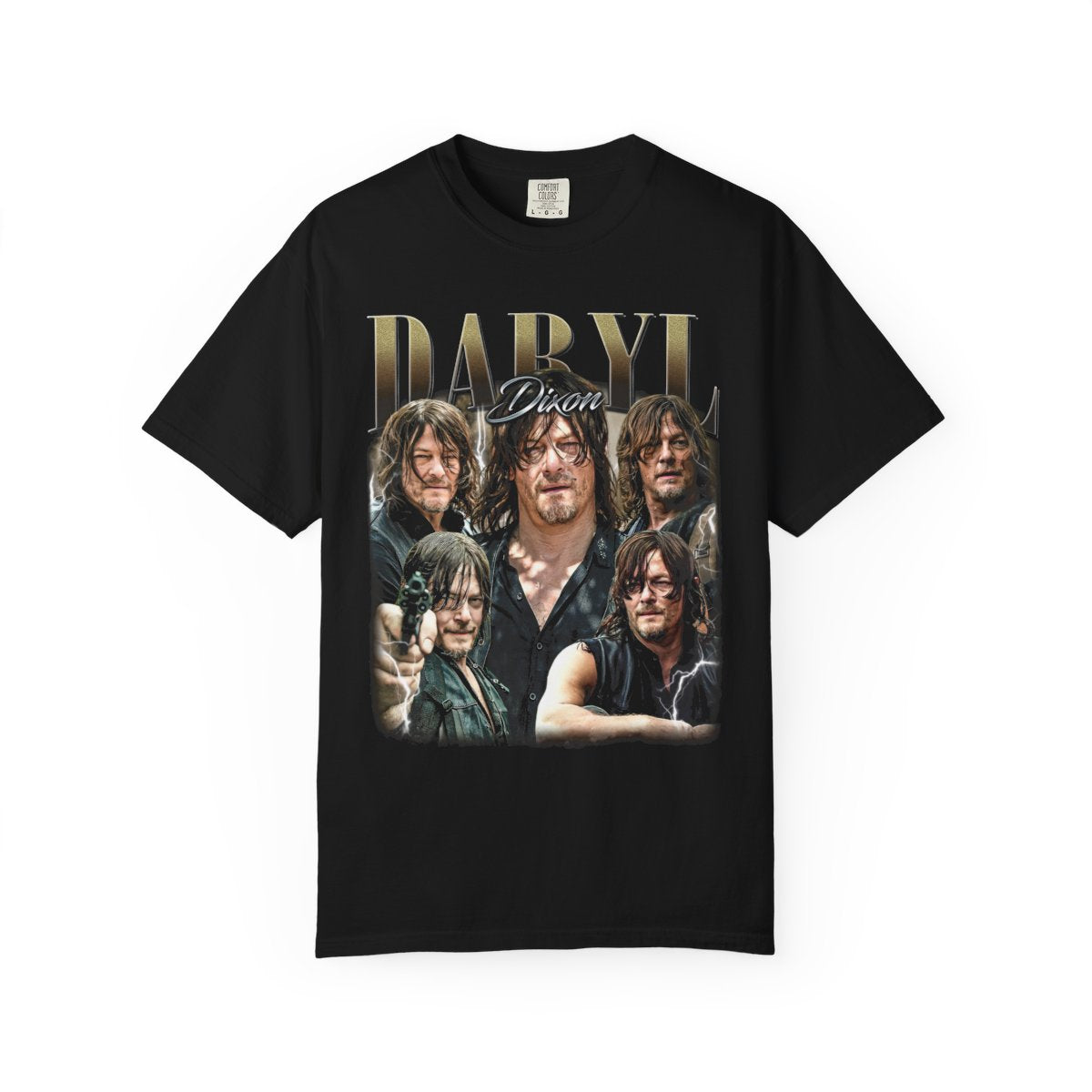 Limited Daryl Dixon Shirt The Walking Dead Vintage Unisex Heavy Cotton Tee