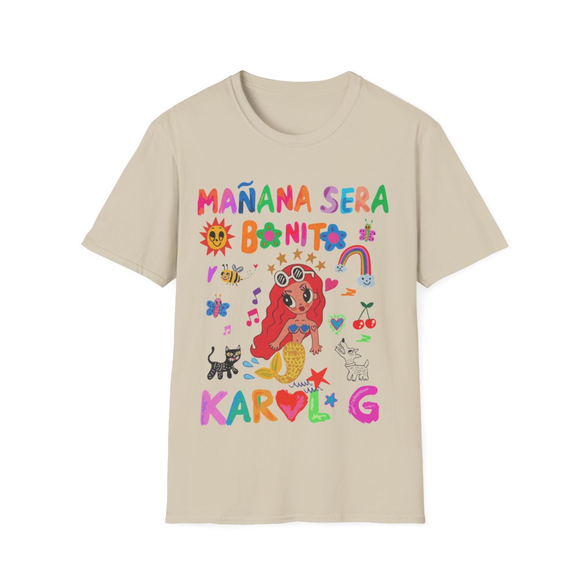 Mañana Será Bonito Karol G Latin Music Album Graphic Tee, Reggaeton Streetwear Merch, Fan Gift for Concert Gift For Women and Man T-Shirt