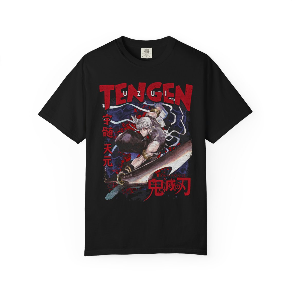 Uzui Tengen Demon Slayer Kimetsu no Yaiba Anime T-Shirt, Gift For Woman and Man Unisex T-Shirt, Demon Slayer Sound Hashira Anime Shirt