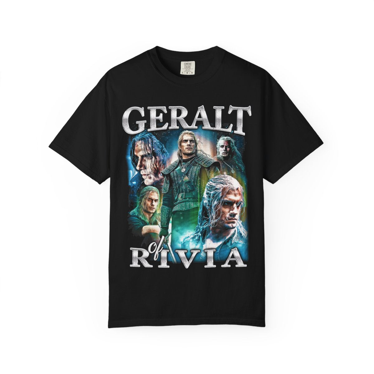Geralt of Rivia The Witcher Vintage Unisex Shirt - Vintage Geralt of Rivia TShirt Gift For Him and Her - Geralt of Rivia 90s retro design EKC004