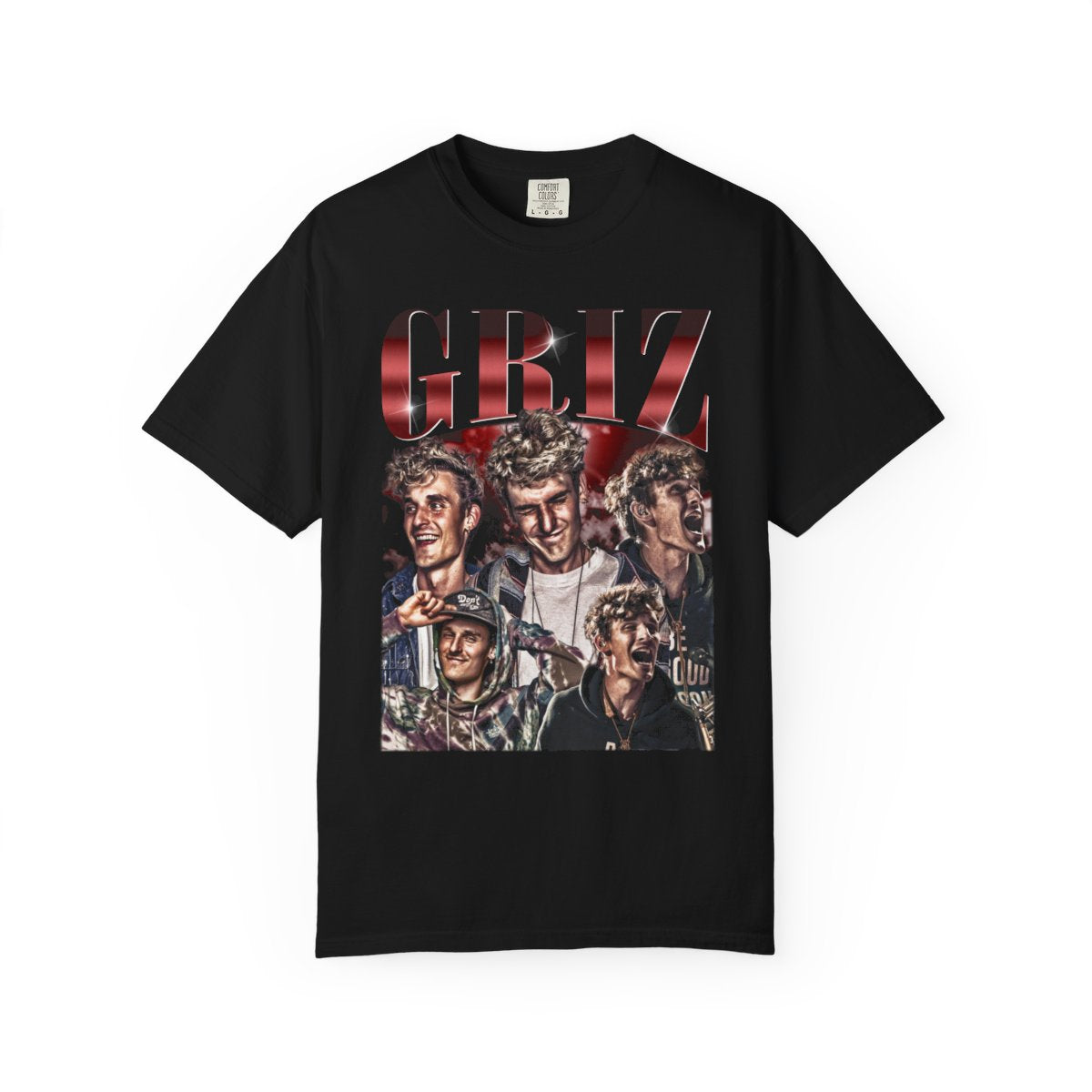 GRiZ DJ and Songwriter Limited Vintage T-Shirt, Homage Retro 90s Graphic, Ideal Gift for EDM and Rave Enthusiasts