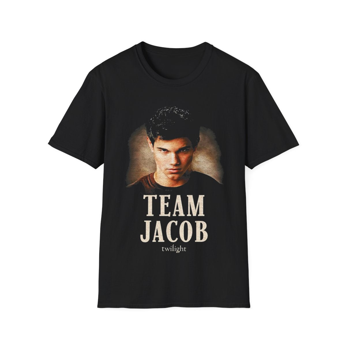 Team Jacob Unisex T-Shirt, Twilight Saga Fan Merch, Jacob Black Graphic Tee, Twilight Inspired Shirt, Fan Gift Apparel, Twilight Movie Shirt