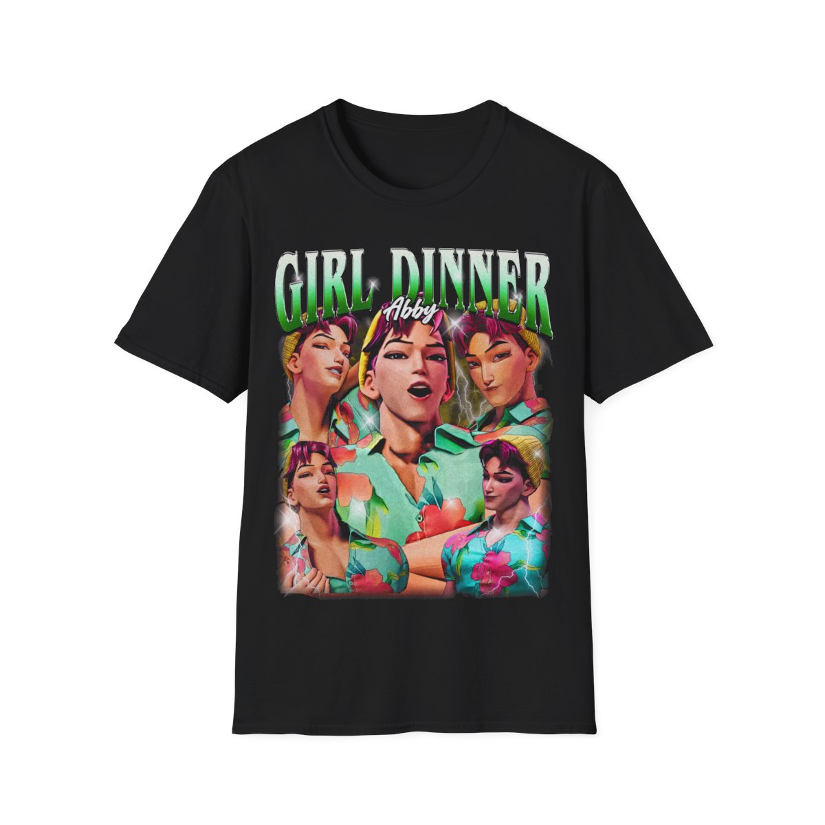 Limited Girl Dinner Abby Vintage T-Shirt, Girl Dinner Abby Bootleg Graphic T-Shirt, Gift For Women and Man Unisex T-Shirt