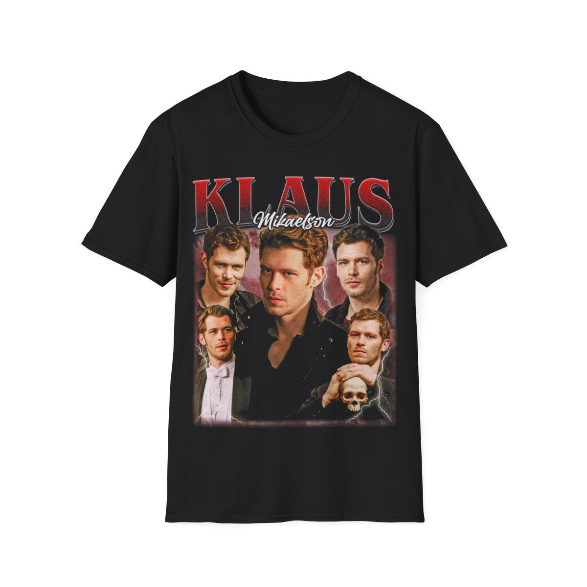 Klaus Mikaelson The Vampire Diaries Unisex T-Shirt, TV Show Tee, Vampire Diaries Shirt, Klaus Mikaelson Fan Gift, Softstyle Tshirt