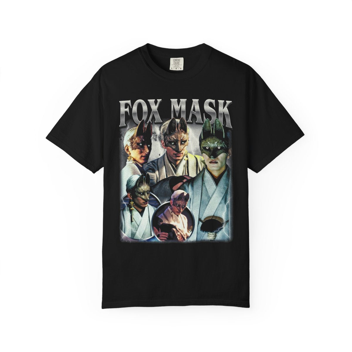 Silent Hill F Fox Mask Unisex T-Shirt, Horror Game Graphic Tee, Kotoyuki Shirt, Softstyle Top, Creepy Gamer Apparel