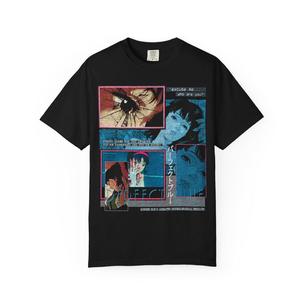 Limited Perfect Blue Anime Vintage T-Shirt, Gift For Woman and Man Unisex Soft Cotton Tee