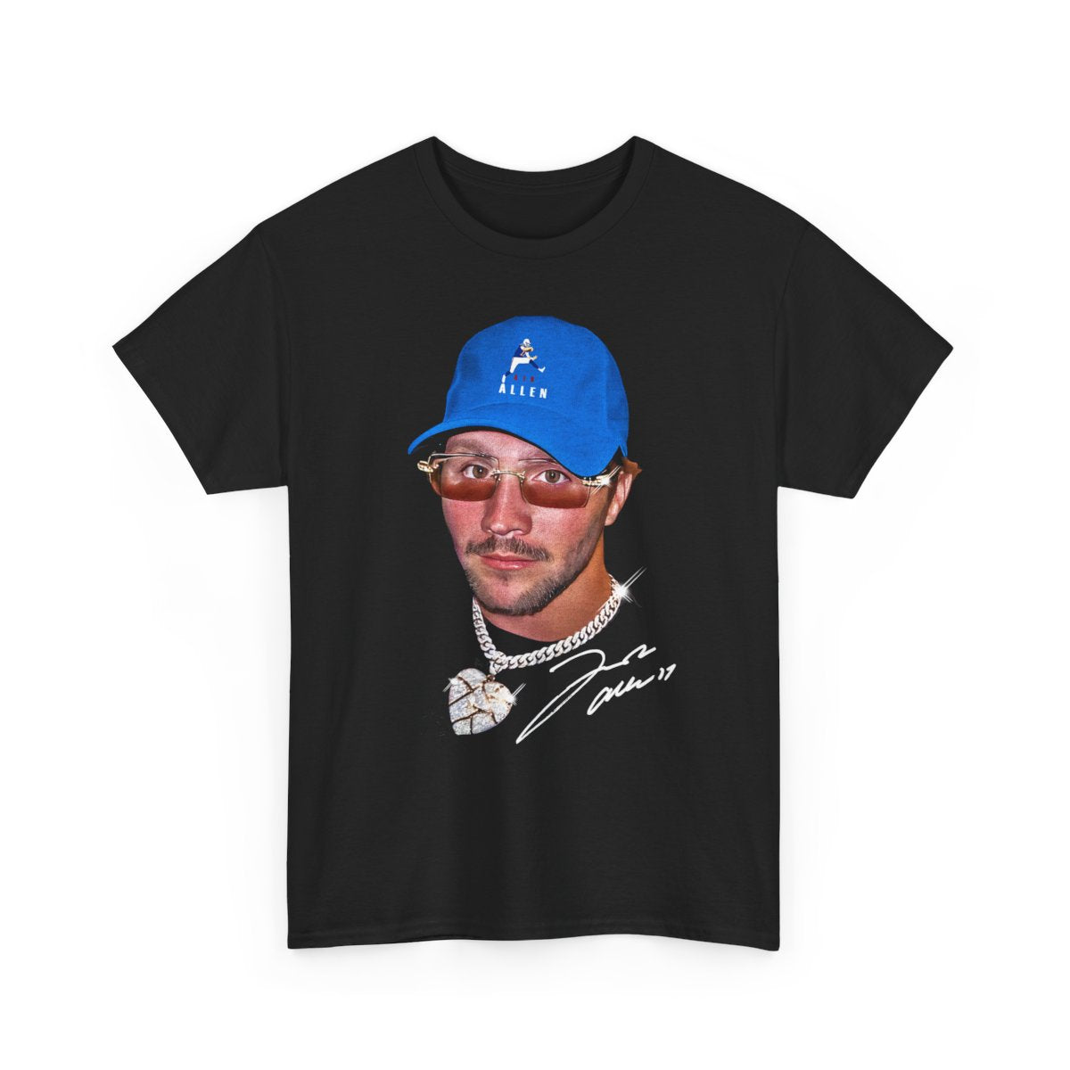 Josh Allen Football Meme Shirt: Vintage 90s Graphic Tee