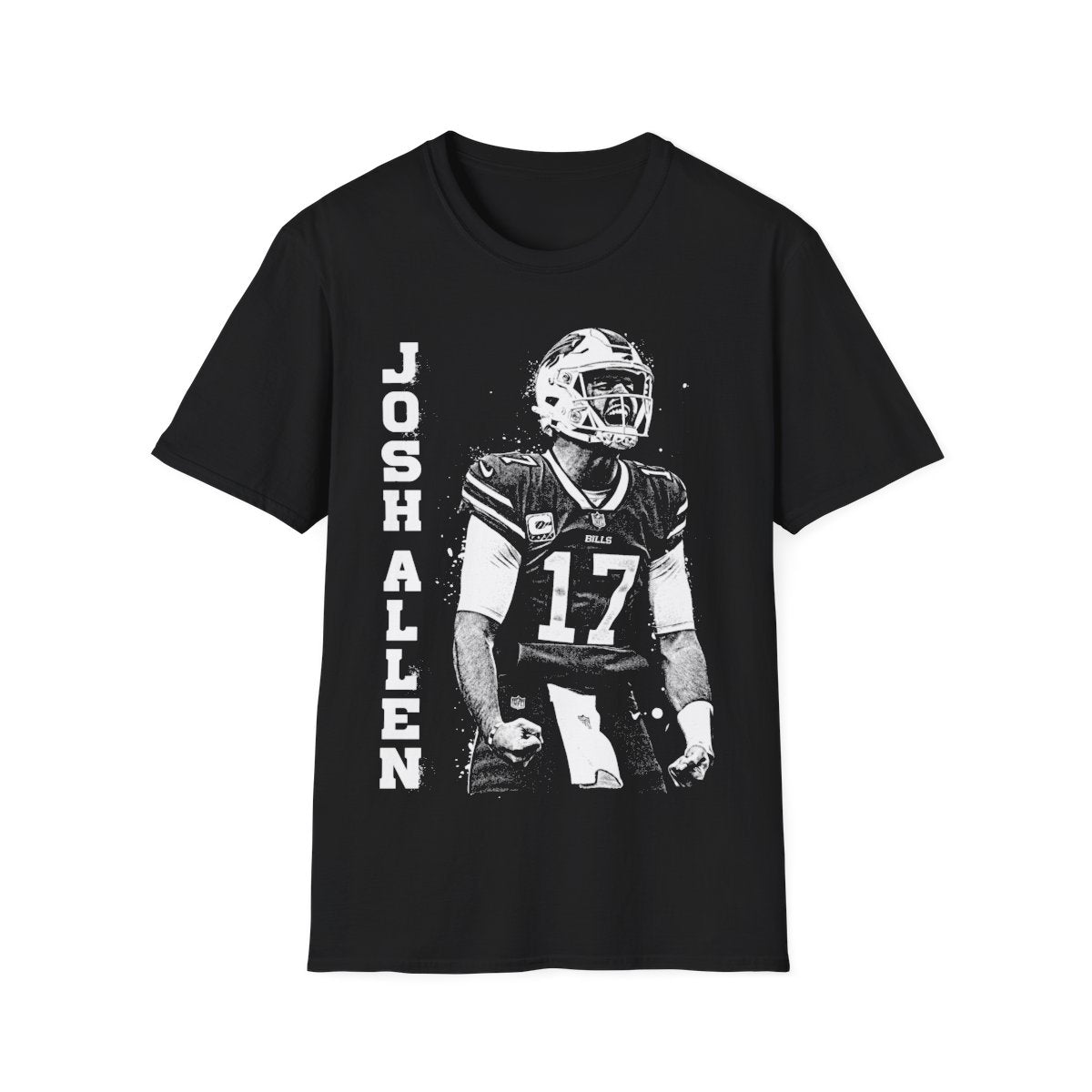 Retro Josh Allen T-Shirt: 90's Vintage Unisex Comfort Colors Tee