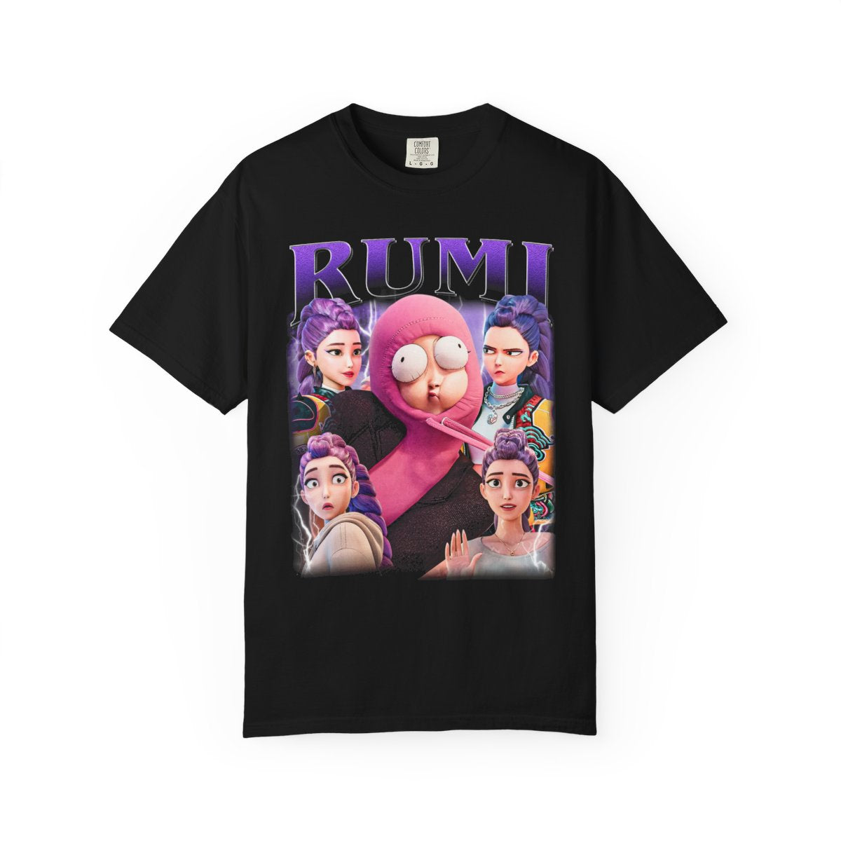 Rumi Kpop Demon Hunters T-Shirt - Soft Cotton Tee for Fans - Ideal Gift
