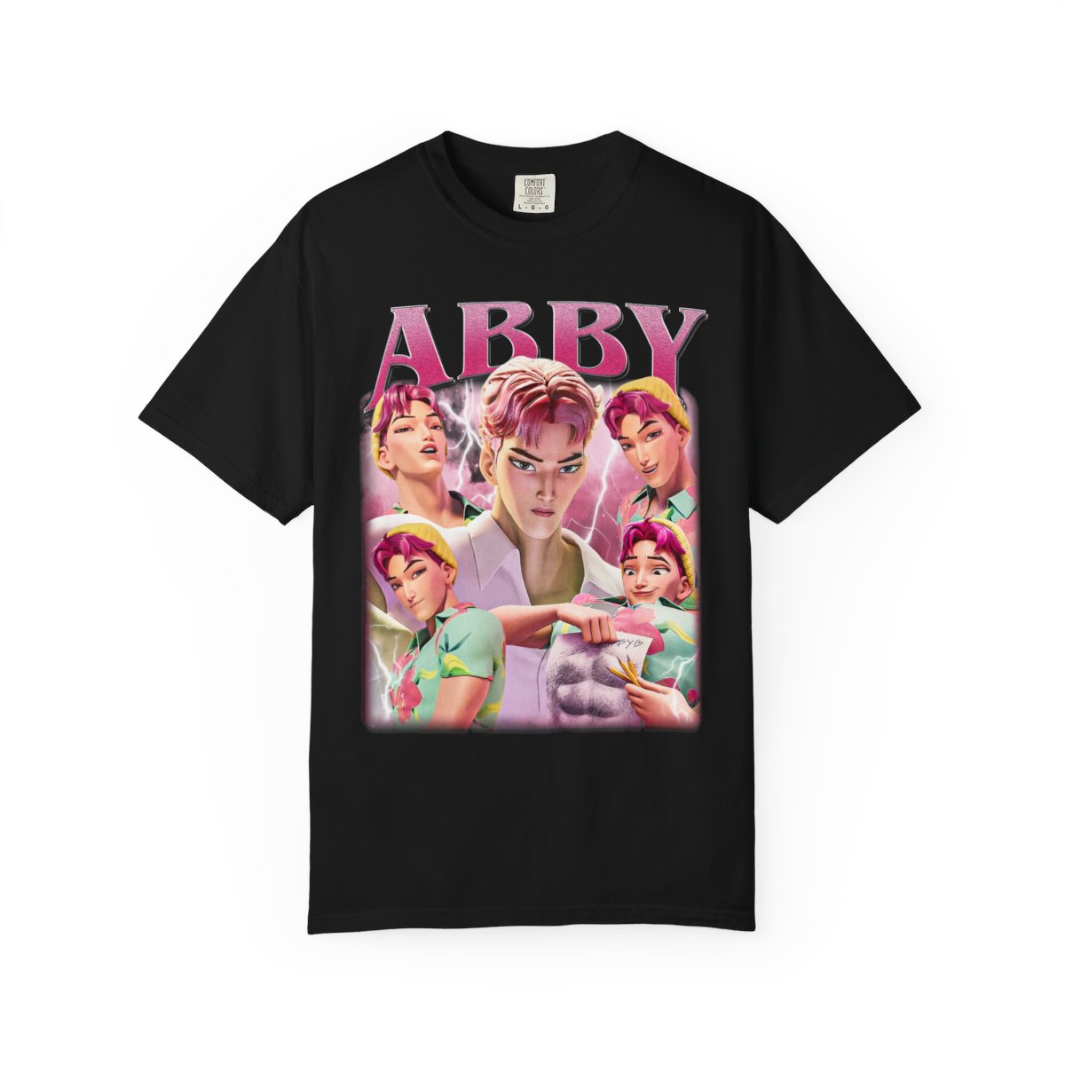 Abby Kpop Demon Hunters T-Shirt - Soft Cotton Tee Perfect for Fans