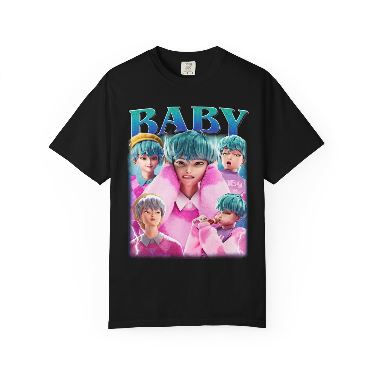 Baby Saja Kpop Demon Hunters T-Shirt - Soft, High-Quality Cotton Tee for Fans
