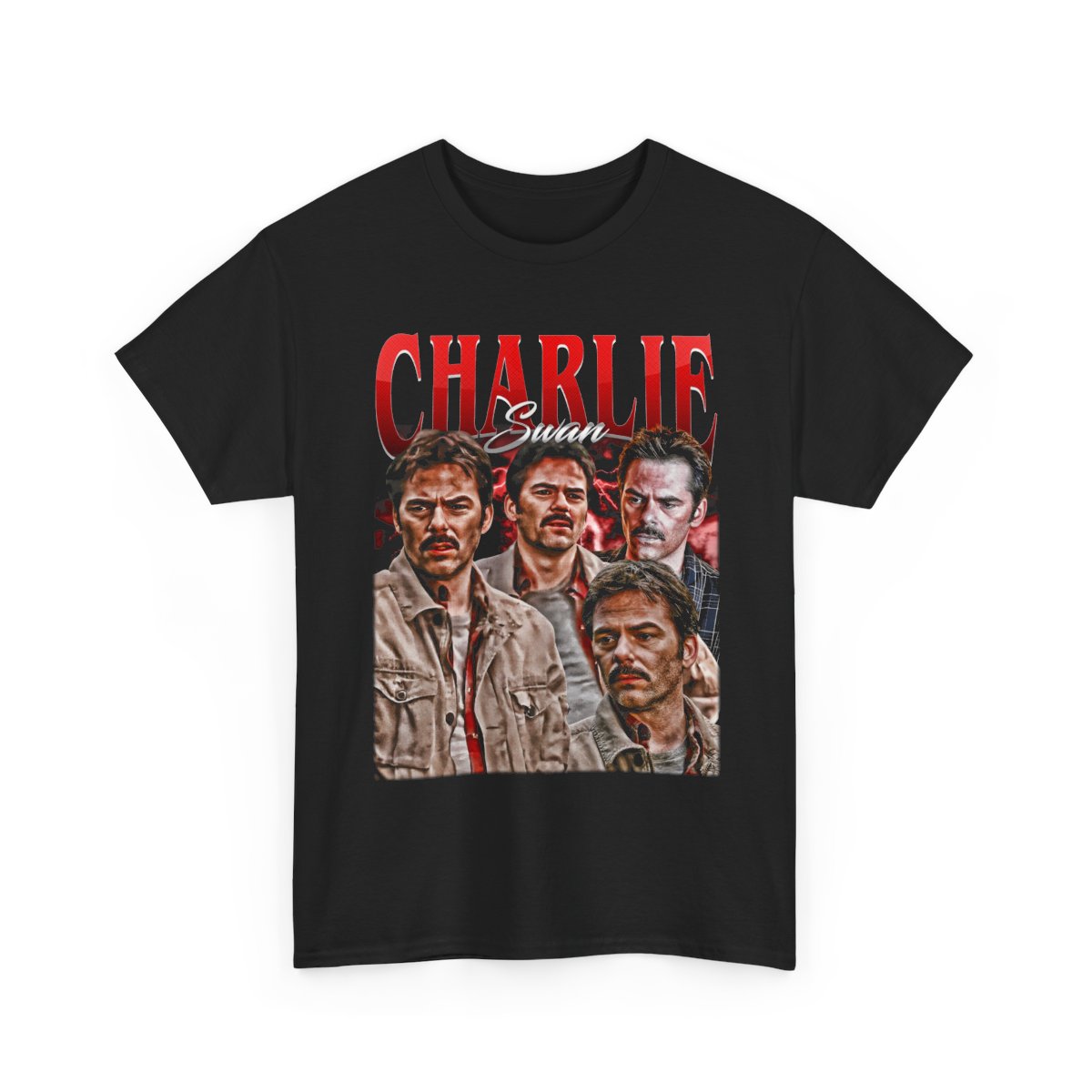 Charlie Swan T-Shirt: Twilight Movie Vintage Graphic Tee